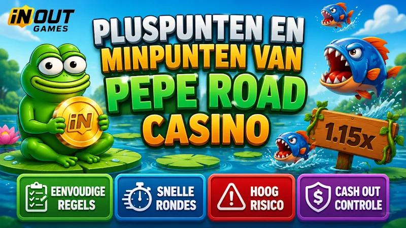 Pluspunten en minpunten van pepe road casino